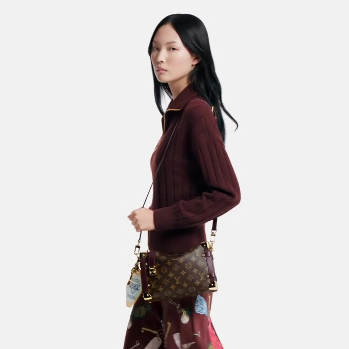 lv louis vuitton getaway side trunk mm flight mode shoulder bag #m28569